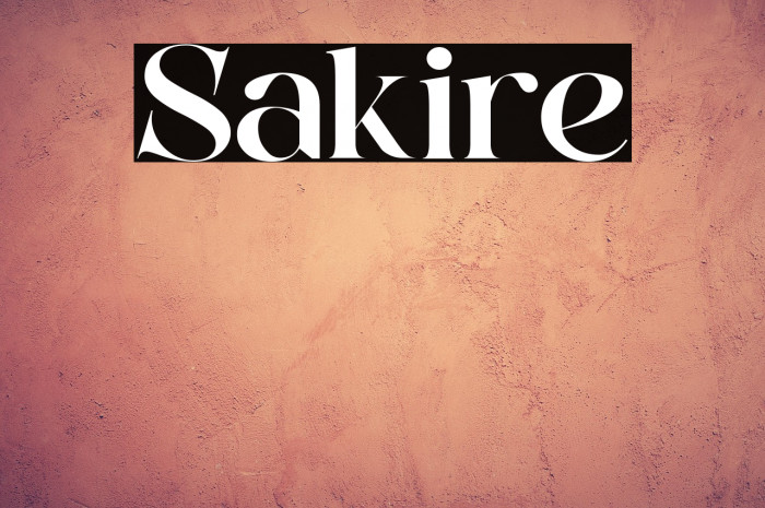 Sakire Example 1