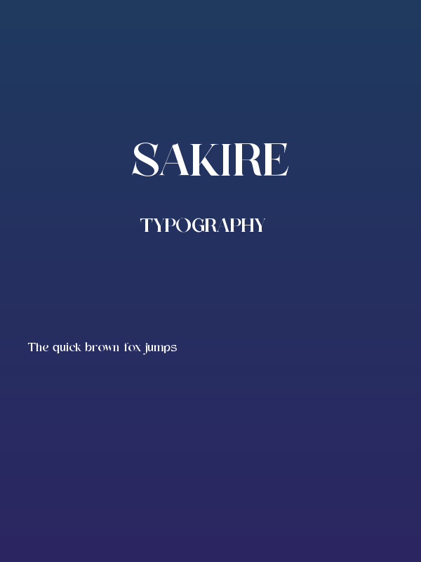 Sakire Poster