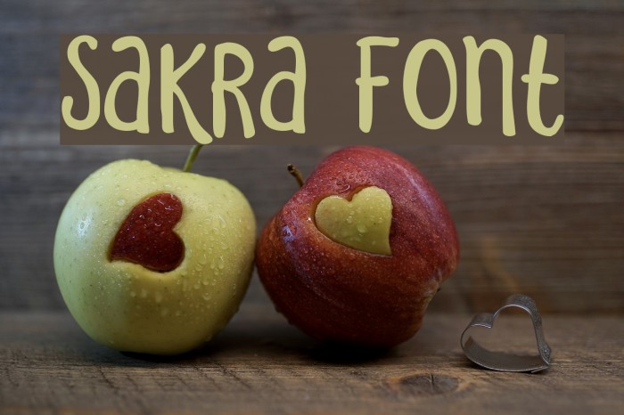 Sakra Font examples