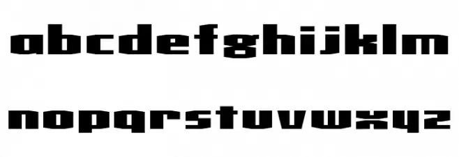 Sakucho Black फ़ॉन्ट लोअरकेस