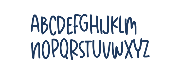 Sakura Blossom Lowercase