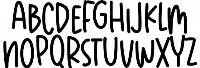 Sakura Blossom Font LOWERCASE