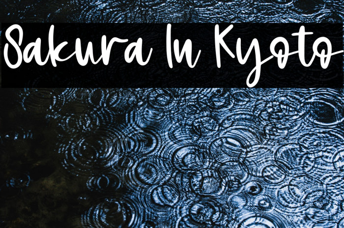 Sakura In Kyoto Example 2