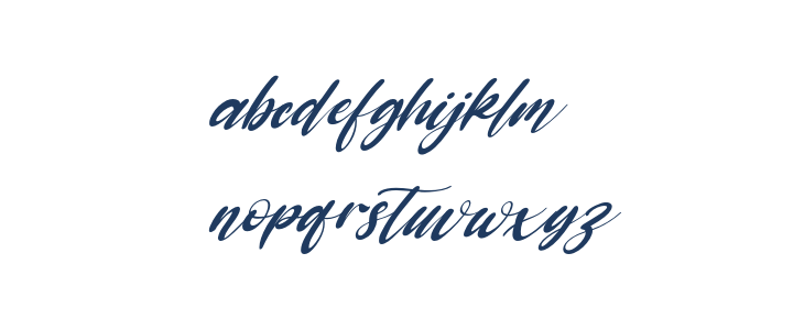 Sakura-Italic Lowercase