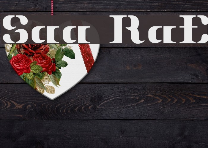 Sakura RegularE Font examples