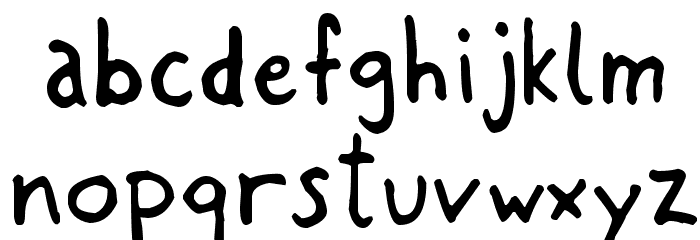 Sakurachan Font LOWERCASE