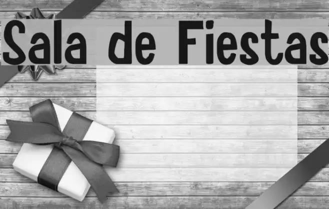 Sala de Fiestas Font examples