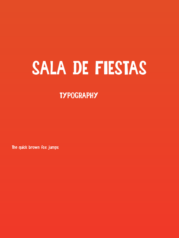 Sala de Fiestas Poster