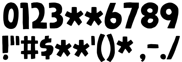 Salacious DEMO Regular Font OTHER CHARS