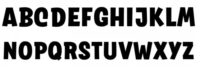 Salad Interlock Trial Extrabold Font LOWERCASE