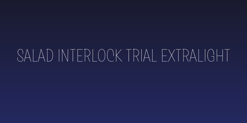 Salad Interlock Trial Extralight Social Header