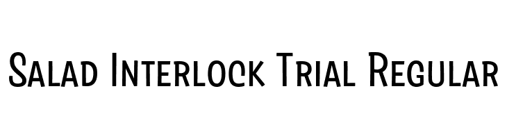 Salad Interlock Trial Regular  لخطوط تنزيل