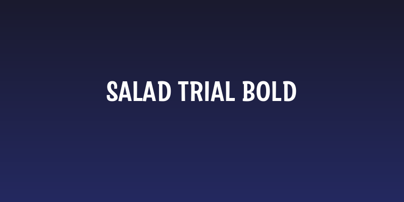 Salad Trial Bold Social Header