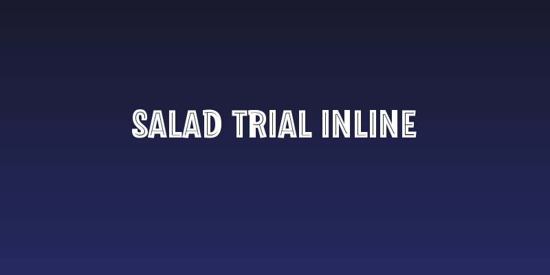 Salad Trial Inline Social Header