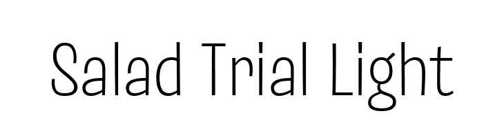 Salad Trial Light  لخطوط تنزيل