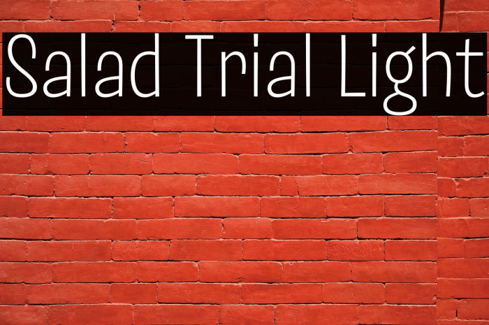 Salad Trial Light Example 3