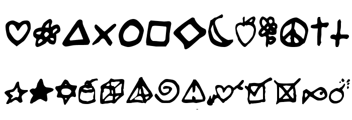 Salade De Fruits Cerise Font LOWERCASE