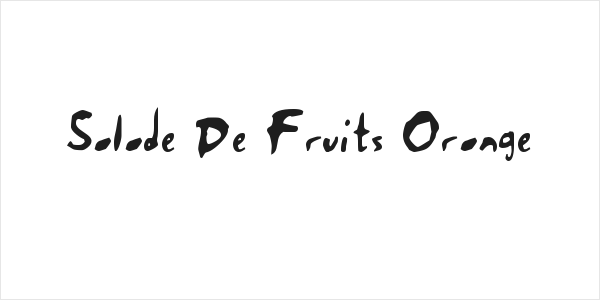 Salade De Fruits Orange Logo