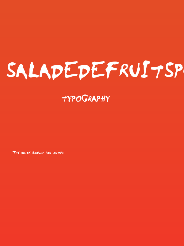 SaladeDeFruitsPomme Poster