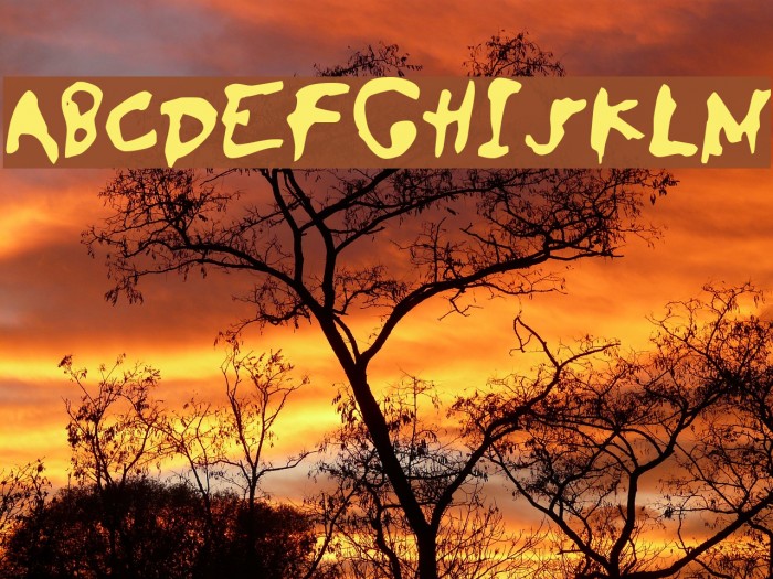 SaladeDeFruitsRaisin Font examples