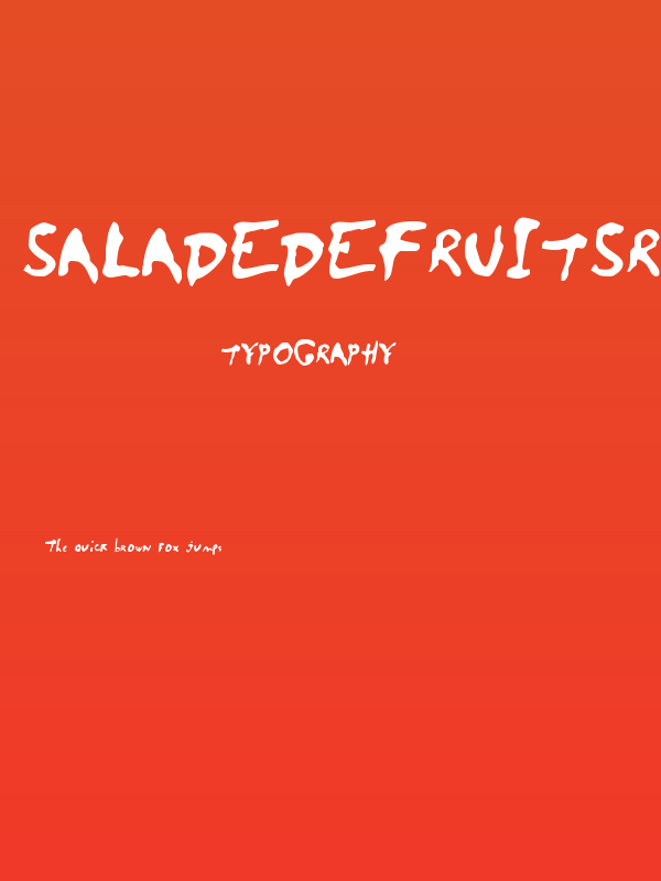 SaladeDeFruitsRaisin Poster