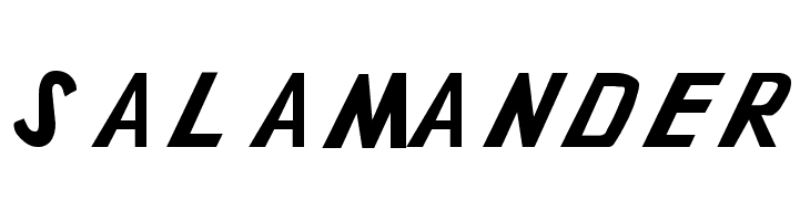 Salamander Font