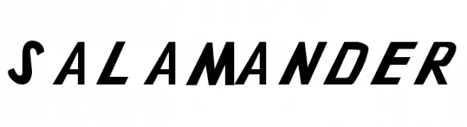 Salamander  Frei Schriftart Herunterladen