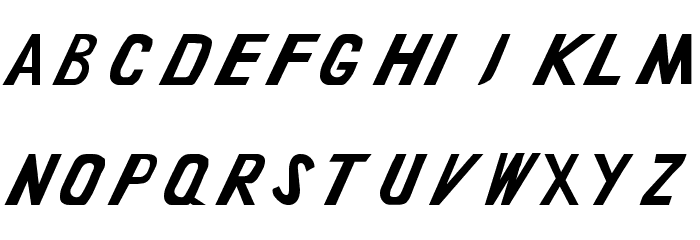 Salamander Font LOWERCASE