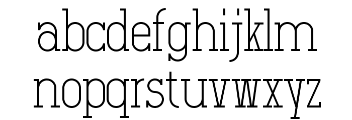 Salamandre Font LOWERCASE