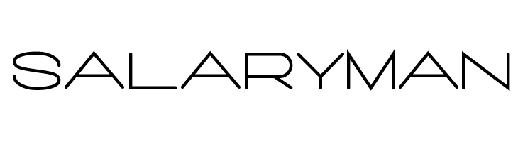 Salaryman फ़ॉन्ट