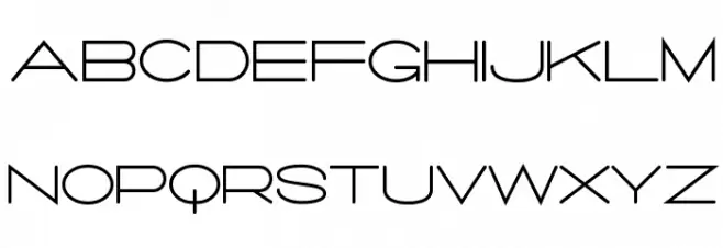 Salaryman Schriftart Groß
