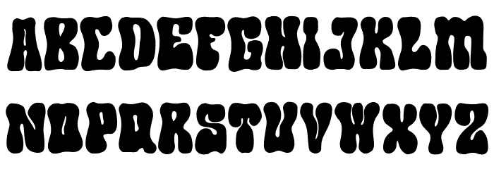 Salatiga Regular Font LOWERCASE