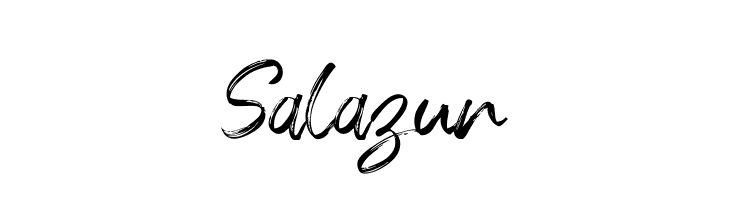 Salazur  नि: शुल्क फ़ॉन्ट्स डाउनलोड