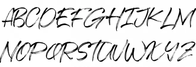 Salazur Font UPPERCASE