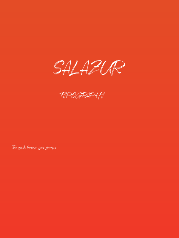 Salazur Poster