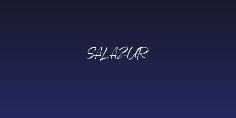 Salazur Social Header