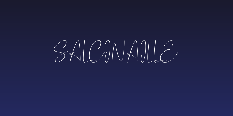Salcinaille Social Header