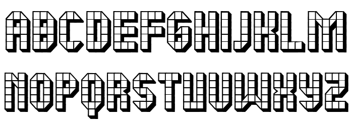 Saldo Hollow Regular Font LOWERCASE