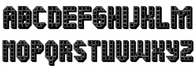 Saldo Regular Font Litere mici