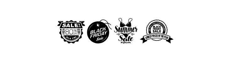 Sale  font caratteri gratis