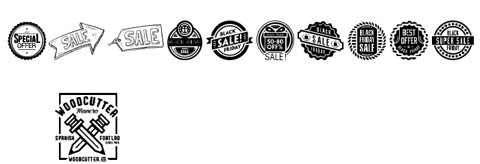 Sale Font OTHER CHARS