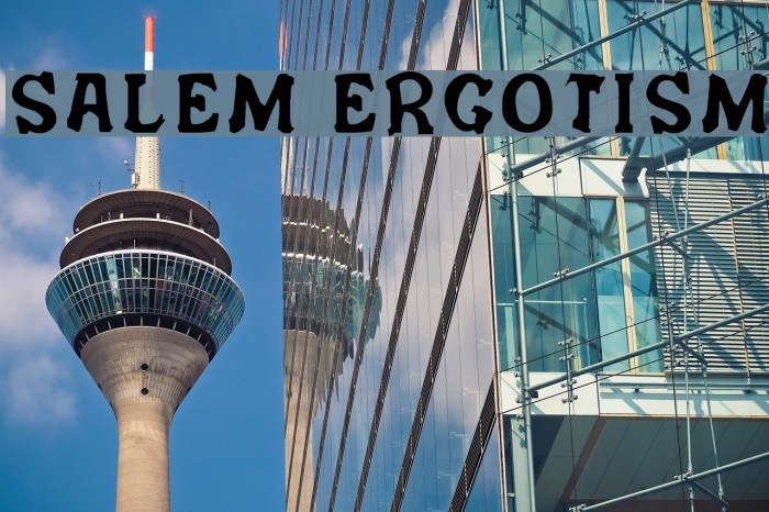 Salem Ergotism Font examples