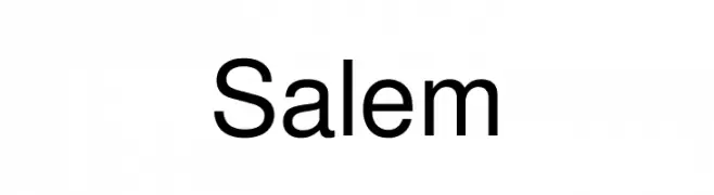 Salem  تنزيل الخطوط