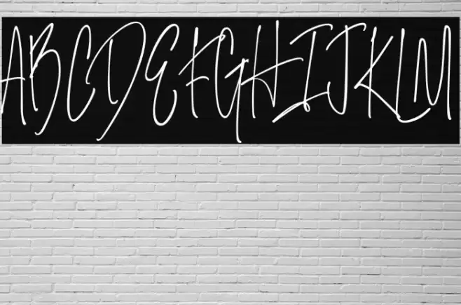 SalernitanaScript Font examples