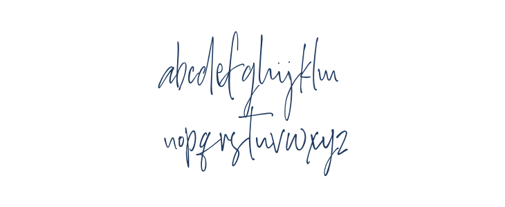 SalernitanaScript Lowercase