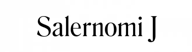 Salernomi J  Descarca Fonturi Gratis