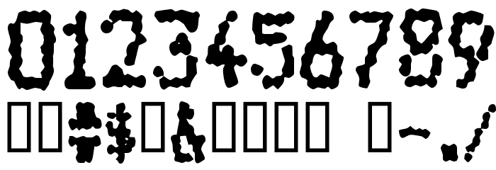 SalesLip Font OTHER CHARS