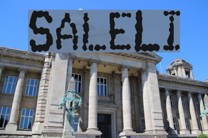 SalesLip Font examples