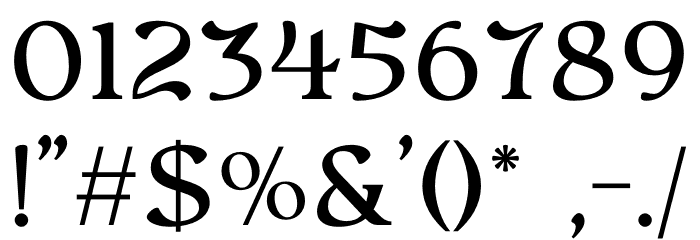 Salfish Font OTHER CHARS