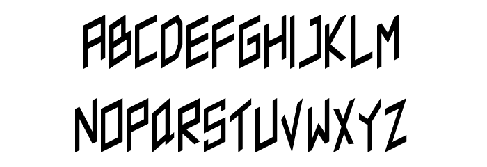 Salgera - Demo Font LOWERCASE